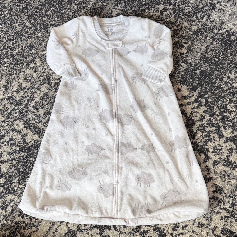 Carters fleece sleep sack 3-6 month NWOT